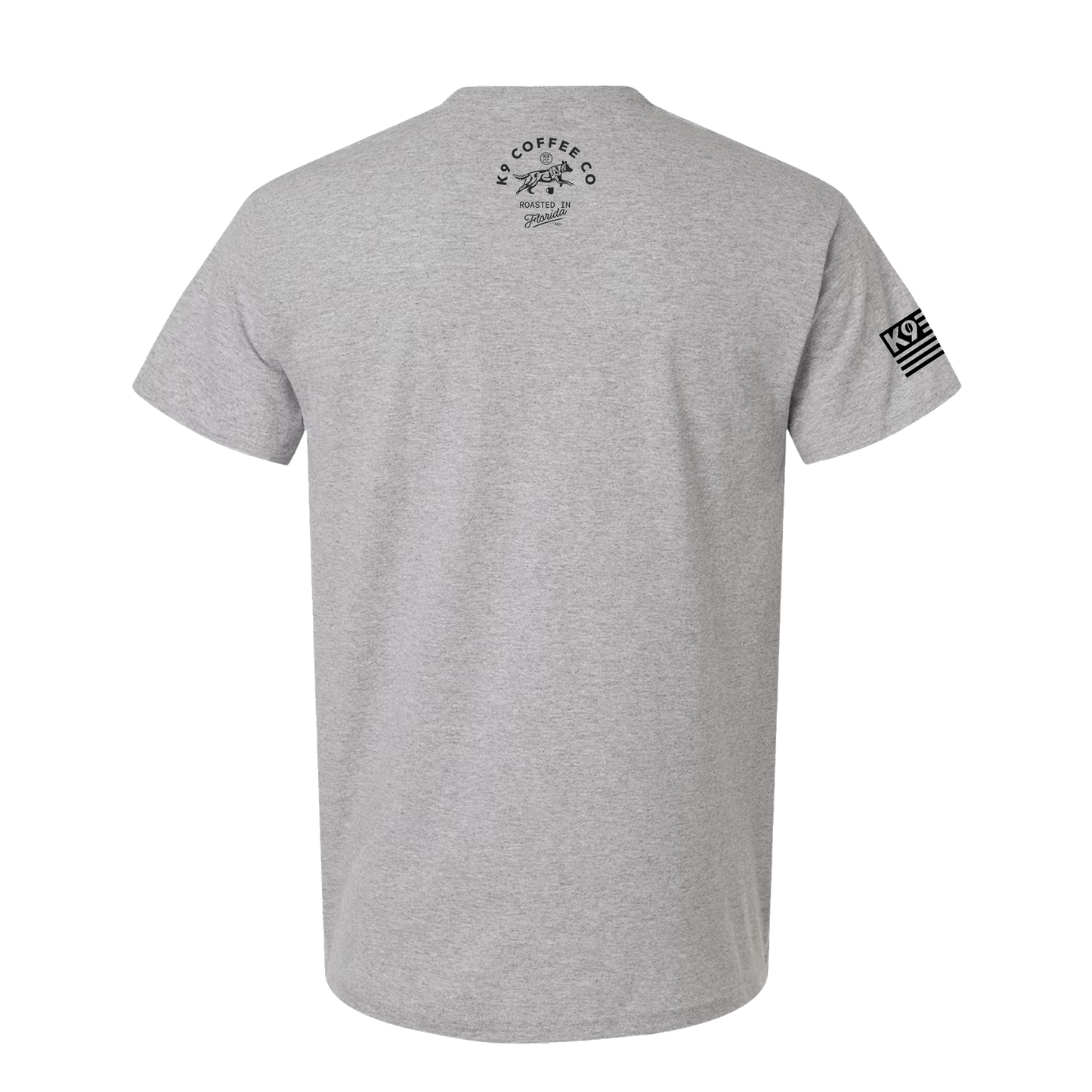 back view of please dont touch my coffee t shirt