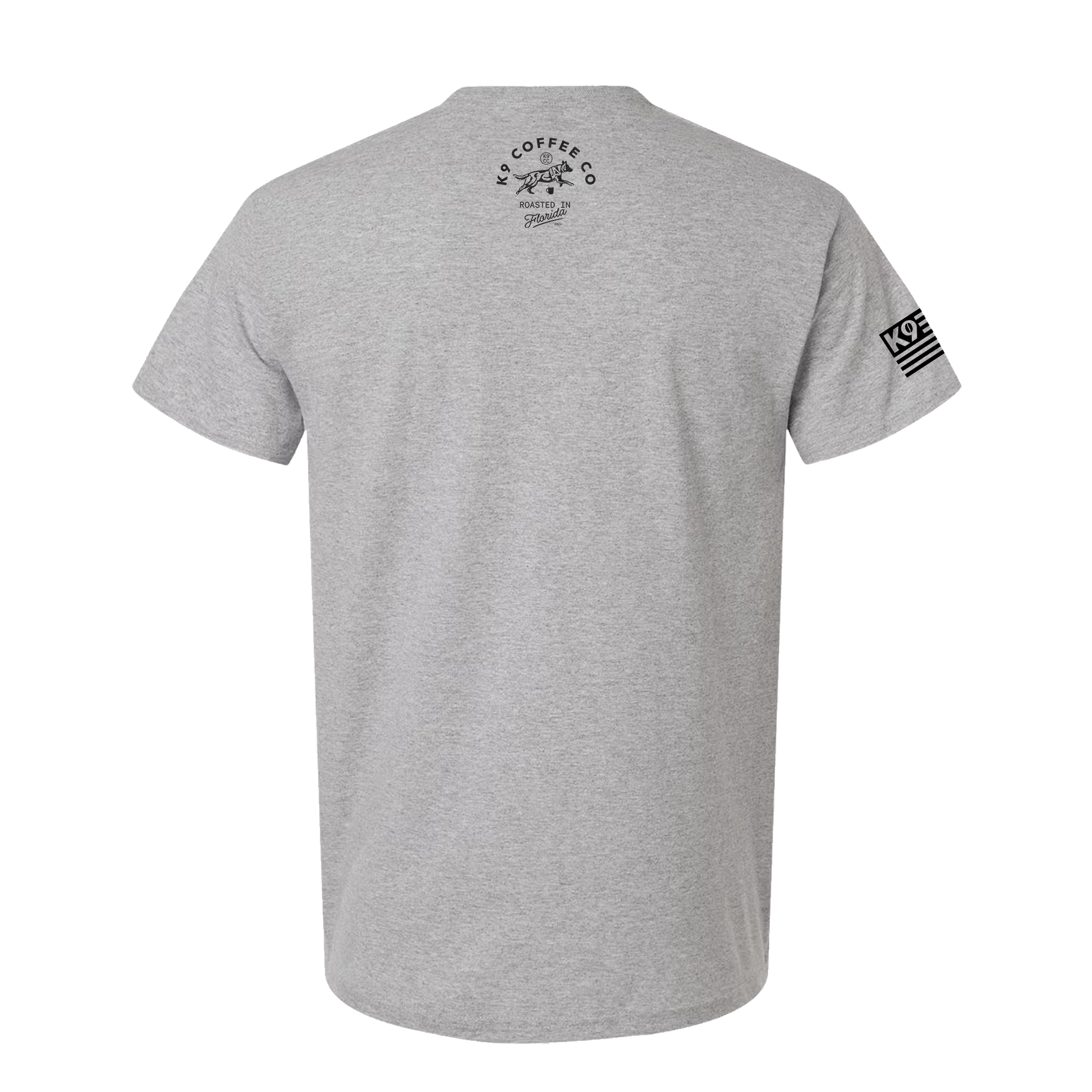 back view of please dont touch my coffee t shirt